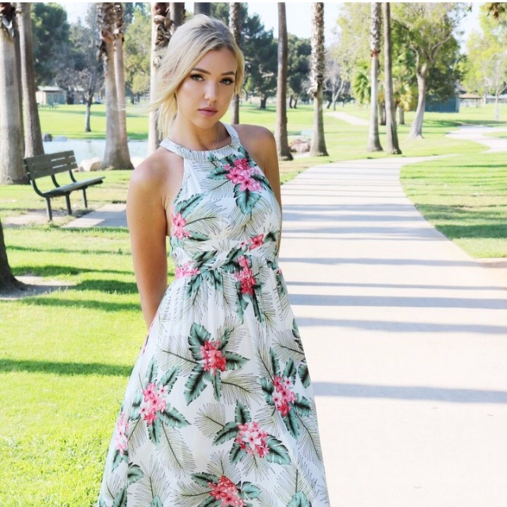 Brunch in Hawaii Maxi Dress